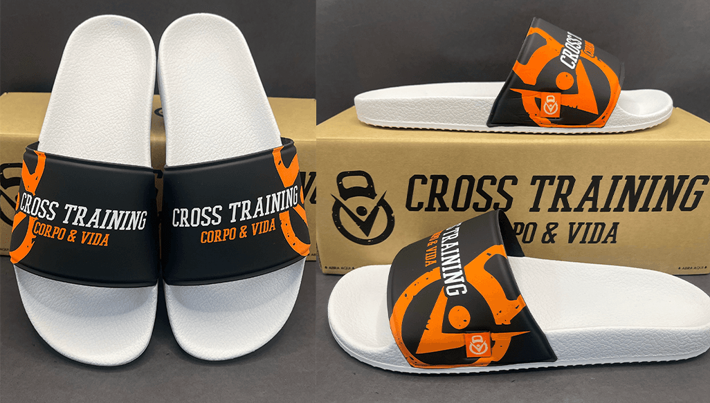 Chinelos personalizados para CrossFit