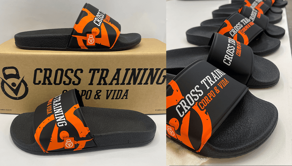 Caixa personalizada para chinelos