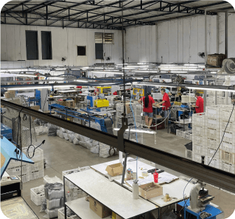 Instalações e área de produção da Hud Lab
